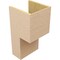Ekena Millwork 12"W x 12"D x 24"H Wide Chapel Hill Rough Cedar Woodgrain TimberThane Corbel, Primed Tan CORUR12X12X24CHPRCPR - alternate 5